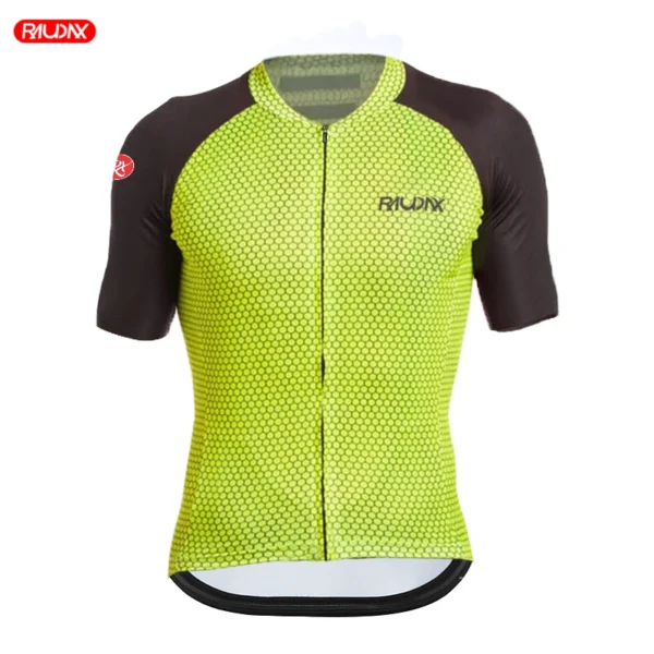 Raudax Advanced Fabrics Cycling Jersey Bike Shirts Breathable Racing Sport Mtb Bicycle Jerseys Ropa De Hombre Cycling Clothing - Image 4