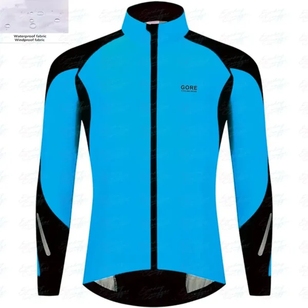 GORE CYCLING WEAR Long Sleeve Jacket Wind and Rain Jacket Bike Unisex cycling jersey Mtb clothing Rainwear Bicycle Outerwear