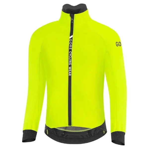 Gore Cycling Wear Winter team riding a bicycle jersey men's hot wool bicycle clothing MTB long sleeved warm top bicycle jacket
