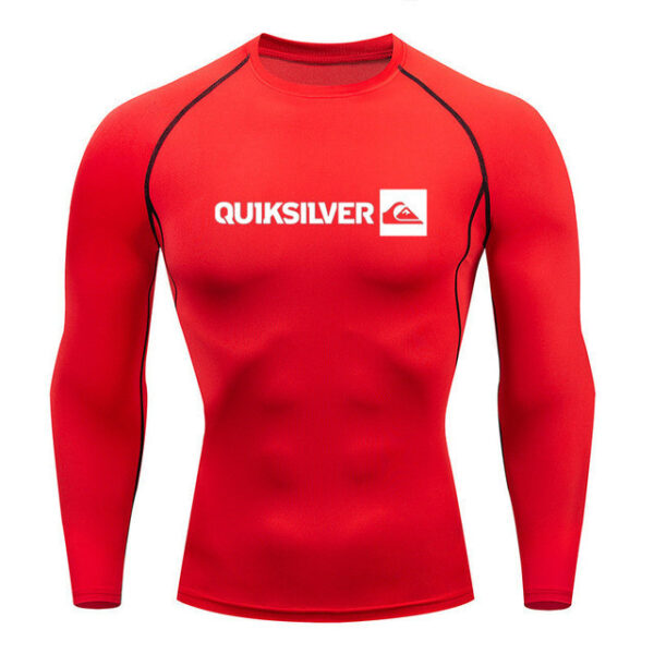 Wetsuit high collar long sleeve swimsuit surfing suit snorkeling swimming drifting sunscreen quick-drying jellyfish suit - Image 4