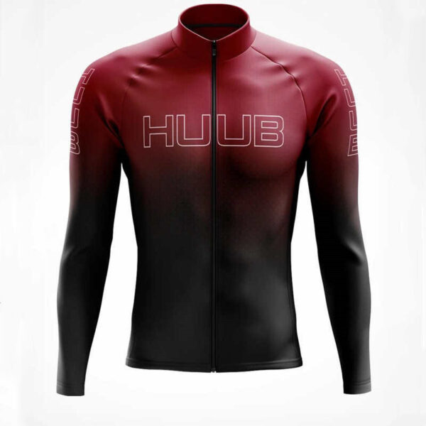 Thin long-sleeved tops quick-drying breathable cycling clothes mountain bike bicycle clothes outdoor road bike team clothes - Image 4