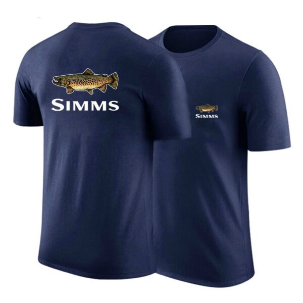 Fishing clothing summer sun protection outdoor men's fishing clothing quick-drying short-sleeved T-shirt fishing sportswear breathable - Image 4