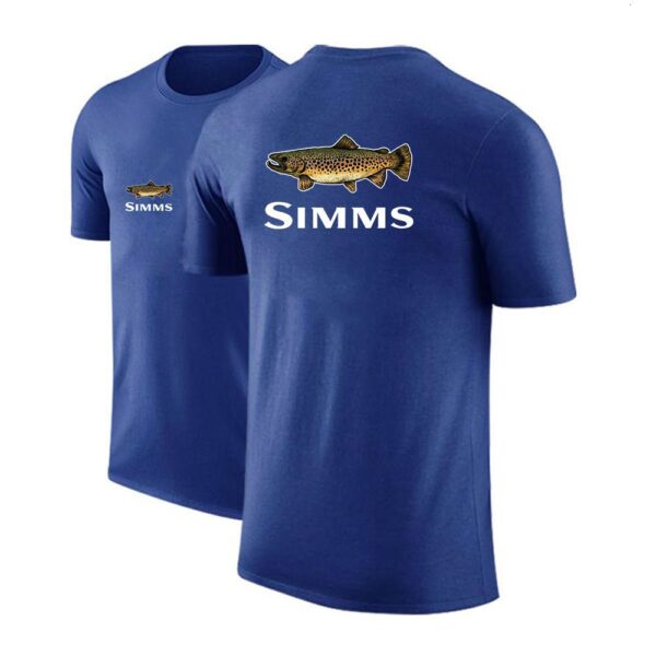 Fishing clothing summer sun protection outdoor men's fishing clothing quick-drying short-sleeved T-shirt fishing sportswear breathable - Image 5
