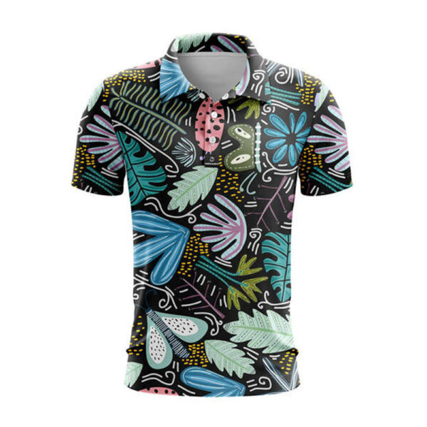 Summer men's short-sleeved golf shirt Polo shirt quick-drying anti-wrinkle breathable jersey outdoor sports POLO shirt - Image 10