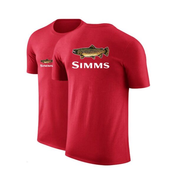Fishing clothing summer sun protection outdoor men's fishing clothing quick-drying short-sleeved T-shirt fishing sportswear breathable - Image 20