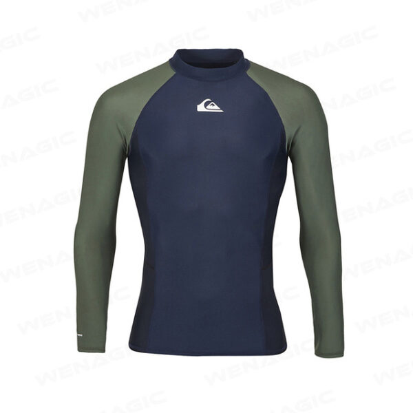 QUIKSILVER diving suit outdoor long-sleeved surfing suit sun protection swimsuit quick-drying tights wear-resistant swimwear for man