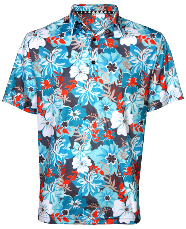 Golf sports polo shirt badminton competition POLO shirt printed men's quick-drying breathable short sleeve